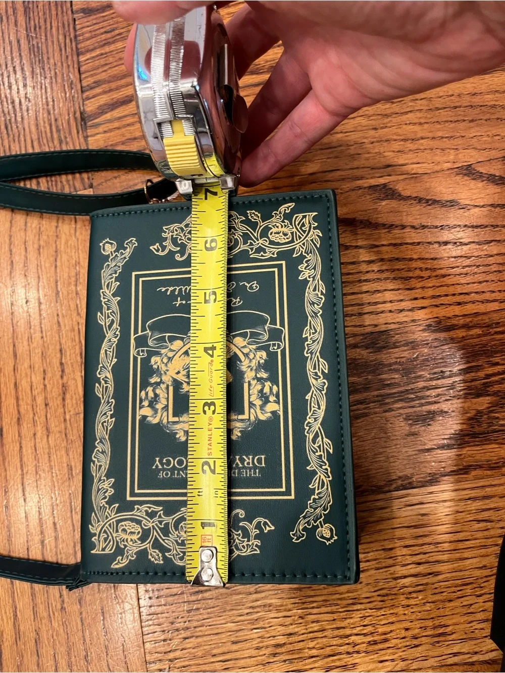 The Department of Dryadology Encyclopedia Book Crossbody Clutch Bag